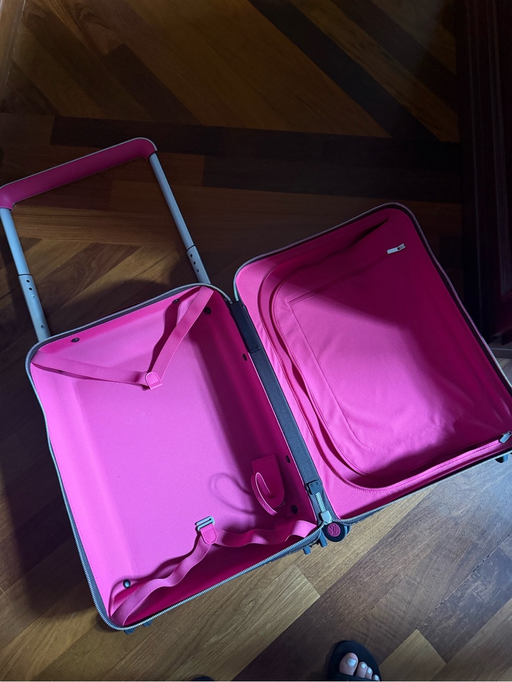 Never used authentic Louis Vuitton Carry-On Suitcase